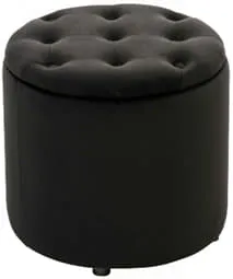 Пуфик с деревянным каркасом