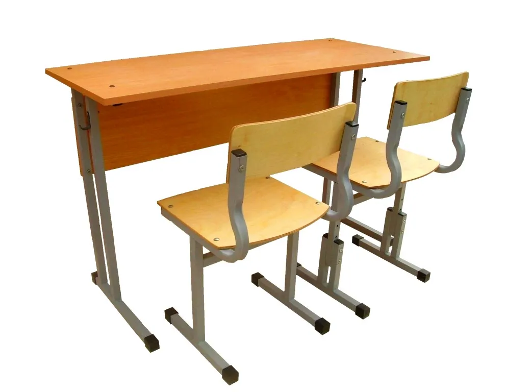 Стол ученический двухместный