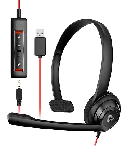 Headset for Portable Radio Station