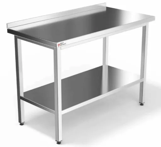 Stainless Steel Metal Kitchen Table